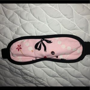 Kate spade pink makeup sleep mask